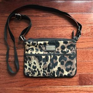 Nine West Cheetah Print Crossbody Bag/Purse